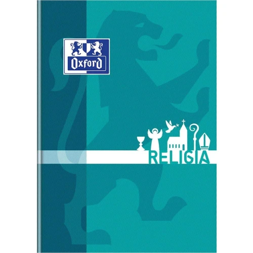 Brulion Oxford religia tematyczny A5 80k. 90 g krata (400150857)