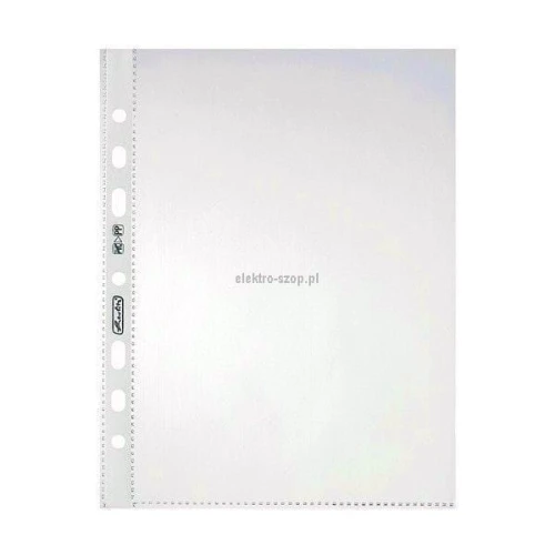 Koszulki na dokumenty Herlitz groszkowe A5 kolor: przezroczysty typu U 45 mic. (9560509)
