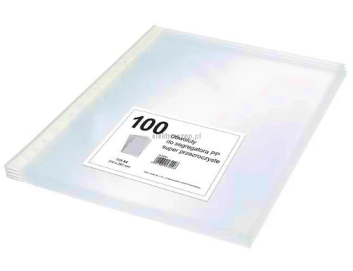 Koszulki na dokumenty Herlitz krystaliczne A4 kolor: przezroczysty typu U 45 mic. (9574294)