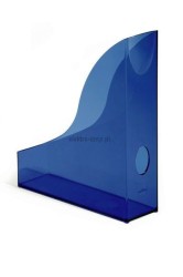 Pojemnik na dokumenty pionowy Durable A4 - niebieski przezroczysty 73 mm x 306 mm x 241 mm (1701712540)
