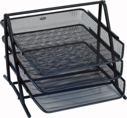 Pojemnik z szufladami Grand czarny 3 szuflad 270 x 350 x 295 mm (GR-069)