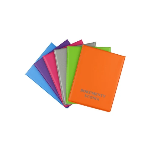 Okładka na dokumenty Biurfol new colours dokumenty ucznia 110 mm x 80 mm (KOD-11)
