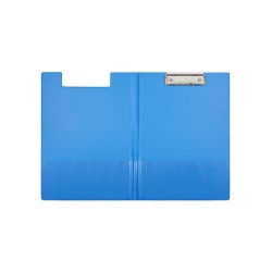 Teczka z klipem Biurfol A4 - niebieski 210 mm x 297 mm (KKL-04-06)