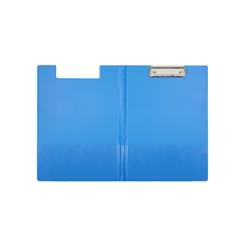 Teczka z klipem Biurfol A4 - niebieski 210 mm x 297 mm (KKL-04-06)