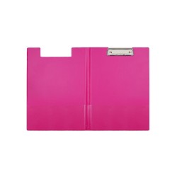 Teczka z klipem Biurfol A4 - różowy 210 mm x 297 mm (KKL-04-03)