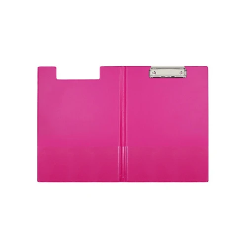 Teczka z klipem Biurfol A4 - różowy 210 mm x 297 mm (KKL-04-03)