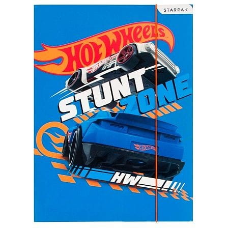 Teczka kartonowa na gumkę Starpak Hot Wheel A4 kolor: różnokolorowy (337292)