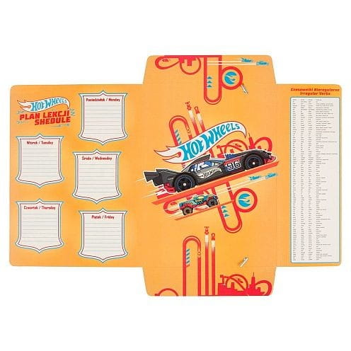 Teczka kartonowa na gumkę Starpak Hot Wheel A4 kolor: różnokolorowy (337292)