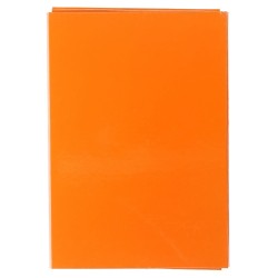 Teczka z szerokim grzbietem na rzep Barbara A4 kolor: pomarańczowy (1821009)
