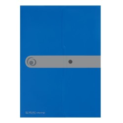 Teczka plastikowa na guzik Herlitz Easy Orga To Go A4 kolor: niebieski (11206703)