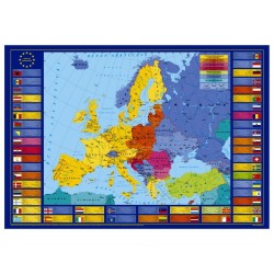 Podkład na biurko Derform Unia Europejska 490 mm x 340 mm (POUE)