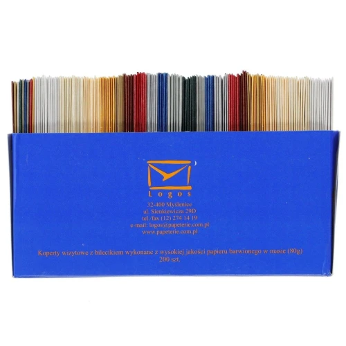 Koperta Logos - mix 57 mm x 101 mm