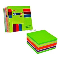 Notes samoprzylepny Stick'n neon mix 400k 76 mm x 76 mm (21537)
