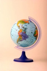 Globus polityczny Zachem Polska śr. 110 mm (1413)