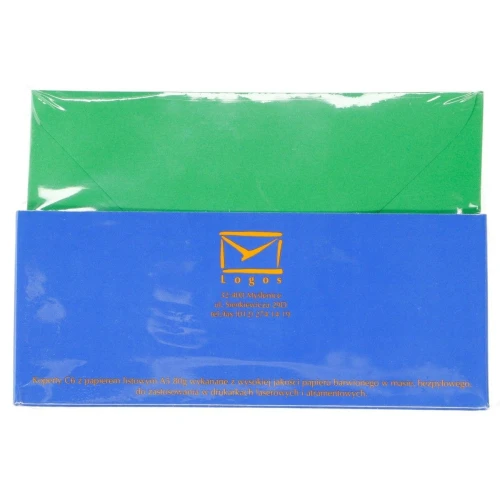 Koperta Logos z papierem C6 - mix 162 mm x 116 mm