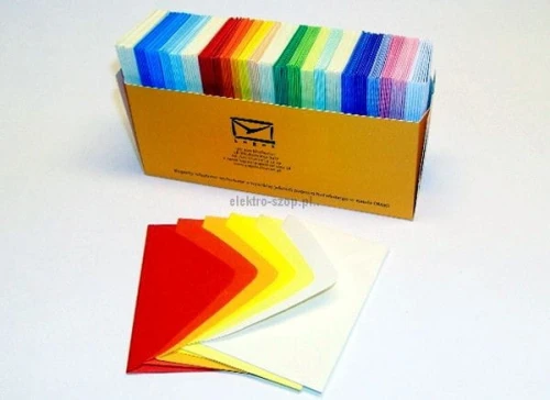 Koperta Logos wizytowa - różne 102 mm x 58 mm