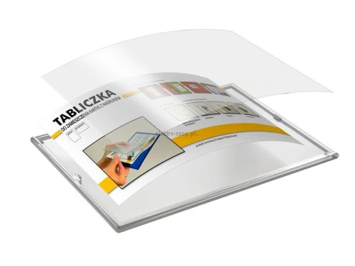 Tablica samoprzylepna Panta Plast - przezroczysty 70 mm x 110 mm