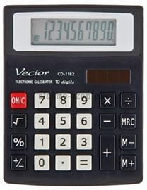 Kalkulator na biurko Vector (KAV CD-1182 BLK)