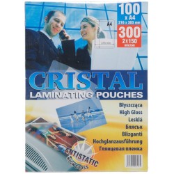 Folia do laminowania Argo A4 - przezroczysty 150 mic. 210 mm x 297 mm (320415)