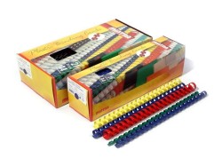 Grzbiety do bindowania Argo A4 - czarny śr. 12,5 mm (405122)