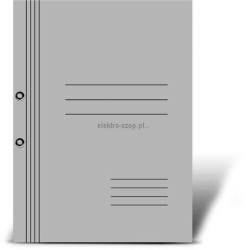 Skoroszyt Protos A4 - biały 250 g