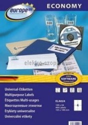 Etykieta samoprzylepna Avery Zweckform Economy Europe100 A4 - biały 105 mm x 148,5 mm (ELA024)