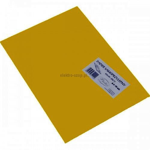 Etykieta samoprzylepna Protos A4 - żółty 210 mm x 297 mm