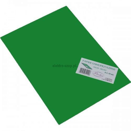 Etykieta samoprzylepna Protos A4 - zielony 210 mm x 297 mm