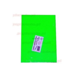 Etykieta samoprzylepna Protos fluo A4 - zielony fluorescencyjny 210 mm x 297 mm