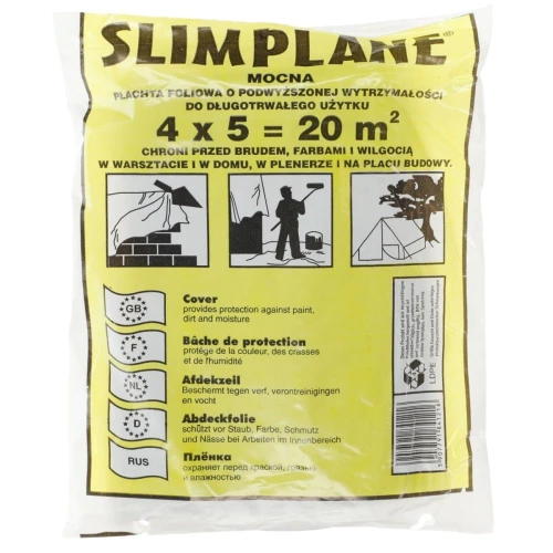 Folia malarska 4000 mm x 5000 mm