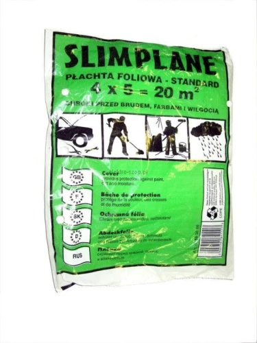 Folia malarska 20 mic. 4000 mm x 5000 mm