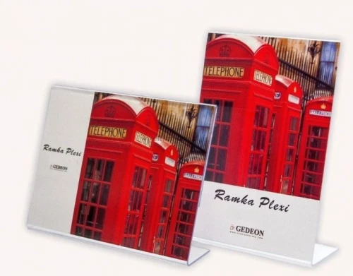 Ramka Gedeon plexi 130 mm x 180 mm (PLX13GDV)