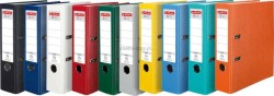 Segregator dźwigniowy Herlitz Q. file Standard A4 niebieski jasny 80 mm (0011178936)