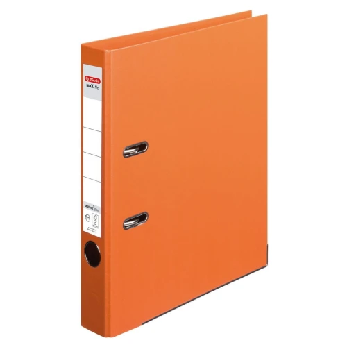 Segregator dźwigniowy Herlitz Q. file Standard A4 pomarańczowy 50 mm (0011178977)