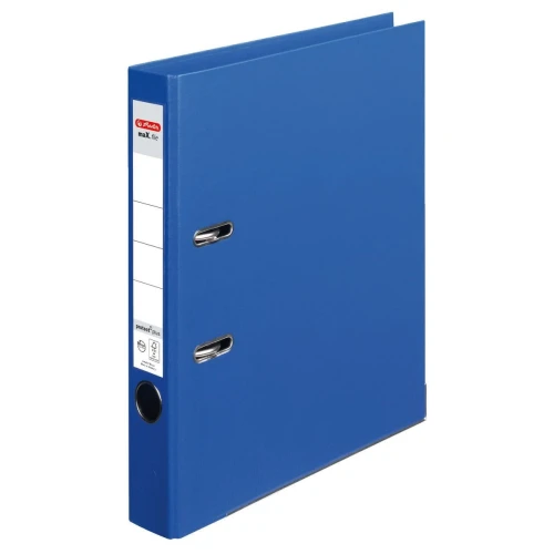Segregator dźwigniowy Herlitz Q. file Standard A4 niebieski 50 mm (0011167483)