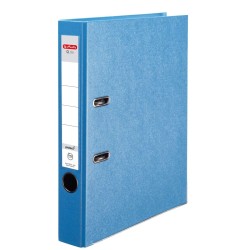 Segregator dźwigniowy Herlitz Q. file Standard A4 niebieski jasny 50 mm (0011178969)