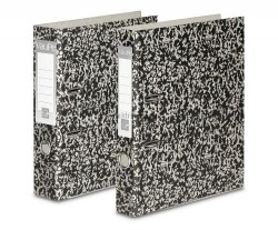 Segregator dźwigniowy VauPe A4 beżowo-czarny 50 mm (018/99)