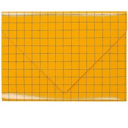 Teczka kartonowa na rzep VauPe A4 kolor: żółty 600 g (316/08)
