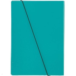 Teczka kartonowa na gumkę VauPe Medium 1A A4 kolor: turkusowy 700 g (307/05)
