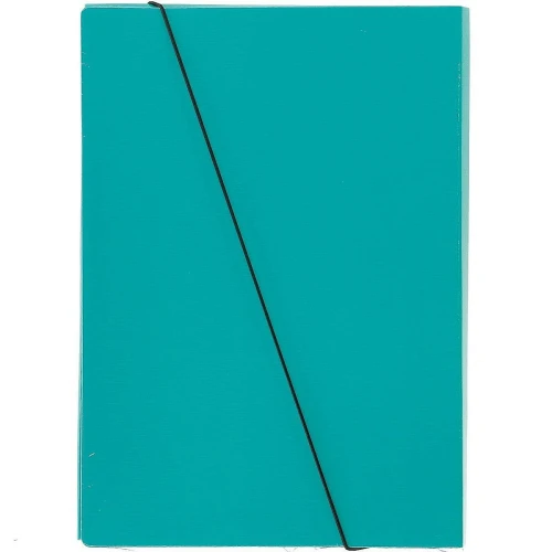 Teczka kartonowa na gumkę VauPe Medium 1A A4 kolor: turkusowy 700 g (307/05)