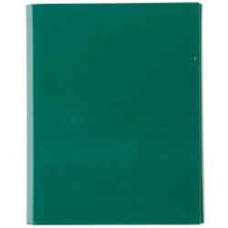 Teczka z szerokim grzbietem na rzep VauPe A5 kolor: zielony (312/06)