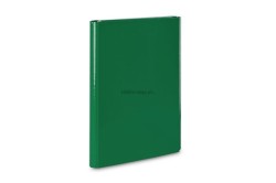 Teczka z szerokim grzbietem na rzep VauPe A4 kolor: zielony (311/06)