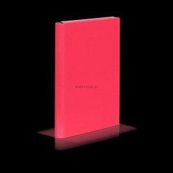 Teczka z szerokim grzbietem na rzep VauPe Caribic 2 A4 kolor: różowy (343/11)