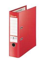 Segregator dźwigniowy Esselte No.1 Power Plus A4 czerwony 80 mm (81183)