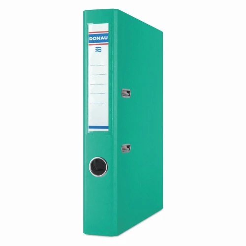 Segregator dźwigniowy Donau Master A4 turkusowy 50 mm (3950001PL-24)