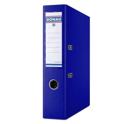 Segregator dźwigniowy Donau Master A4 niebieski ciemny 75 mm (3970001PL-17)