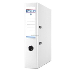 Segregator dźwigniowy Donau Master A4 biały 75 mm (397001PL-09)