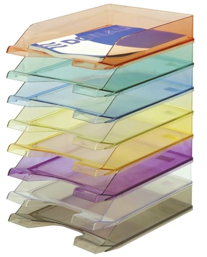 Szuflada na dokumenty Donau - czerwony 254 mm x 60 mm x 346 mm (747001PL-04)