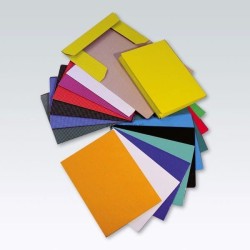 Teczka kartonowa na gumkę Ewa A4 kolor: mix 320 g 320 mm x 230 mm