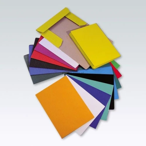 Teczka kartonowa na gumkę Ewa A4 kolor: mix 320 g 320 mm x 230 mm